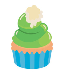 birthday party cupcake