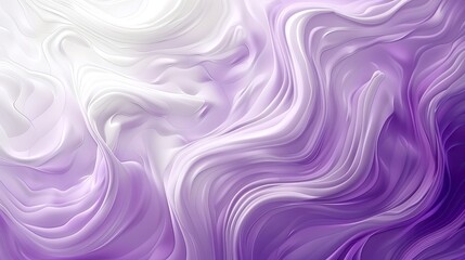 Obraz premium Abstract Purple and White Swirling Pattern