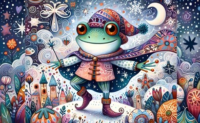 Fototapeta premium Mundos de Fantasía Ilustrada