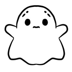 cartoon ghost