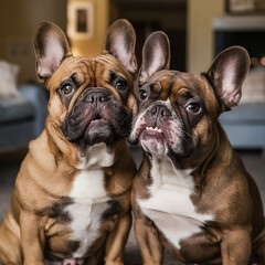 Fototapeta premium french bulldog puppy