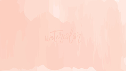 abstract orange watercolor background vector design