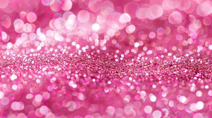 Pink Glitter Background