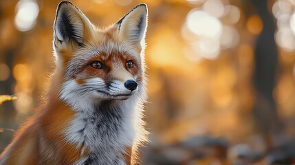 Naklejka premium Animal photography photos about foxes : Generative AI