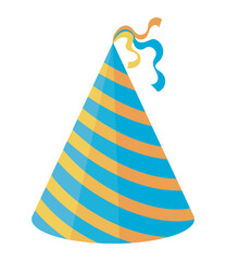 birthday party striped hat