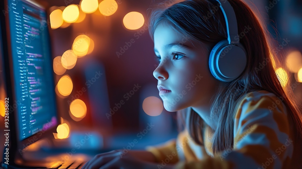 Aufkleber human with technology internet learning and study online class webinar technology elearning online e