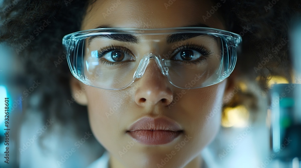 Leinwandbilder female scientists in the laboratory and dedication but also a reminder of the importance of diversity and representation in shaping the future of science and technology : Generative AI