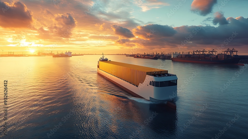 Poster roro is a specialized vessel for transporting vehicles containers and other cargoes in the port and 