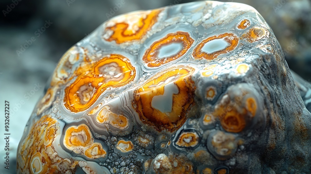 Aufkleber ocean jasper from indonesiajasper stone from indonesia which at first glance is similar to ocean jas