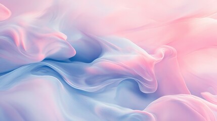 Obraz premium Soft, pastel abstract designs blending seamlessly into each other.