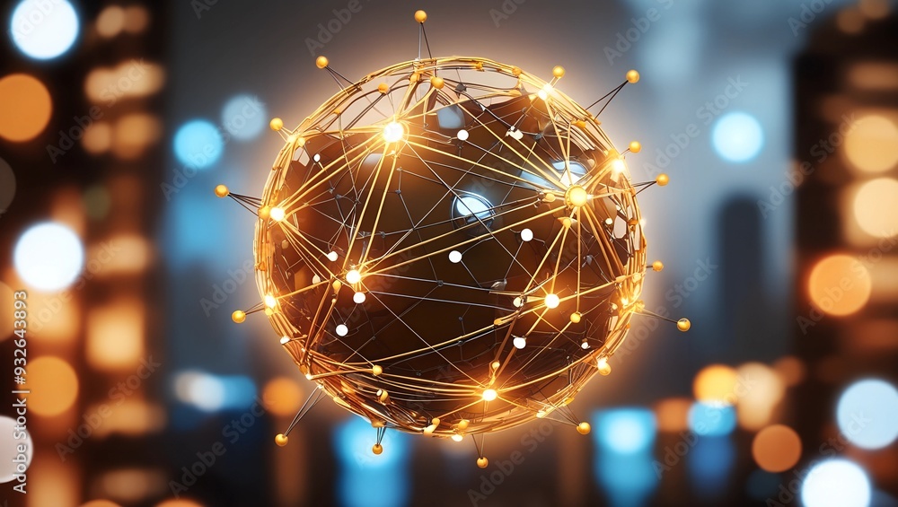 Poster futuristic analytics: revolutionizing business intelligence with generative ai