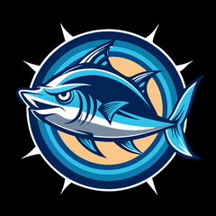 Fototapeta premium tuna logo