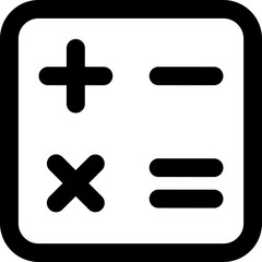 Obraz premium Calculator Icon