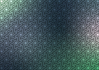 Green abstract line pattern gradient presentation background