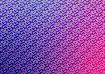 Fototapeta premium Soft purple line abstract pattern curve wallpaper background
