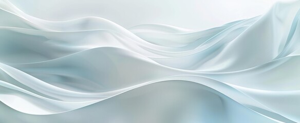 Obraz premium Abstract Flowing Fabric Background