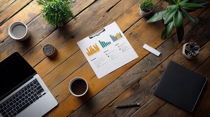 Sleek Budget Review Slide in Modern Design