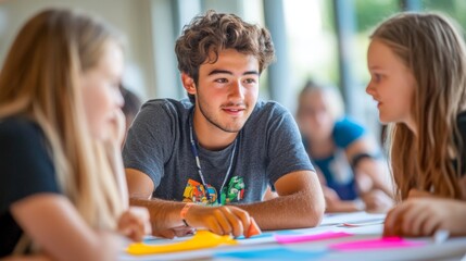 Fototapeta premium Teamwork Brainstorming.