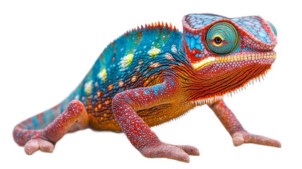 Colorful Chameleon with