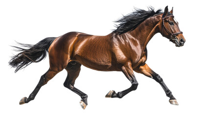 Bay Thoroughbred Racehorse