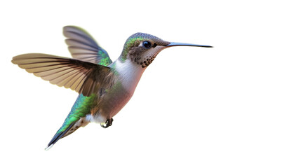 Hummingbird in Flight with