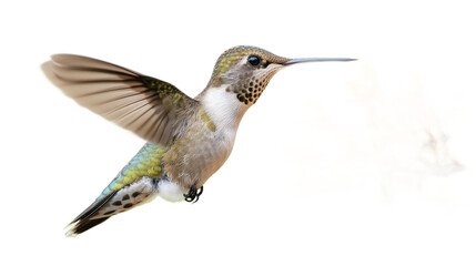 Fototapeta premium Hummingbird in Flight Feeding