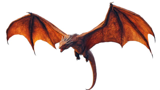 Flying Dragon with Spread