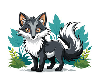 illustration of a fox