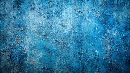 Fototapeta premium Distressed blue concrete texture with abstract grunge background , blue, distressed, concrete, texture, abstract, grunge