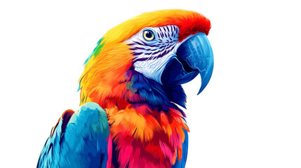 Obraz premium Colorful Macaw Parrot
