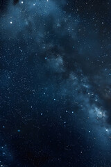 Obraz premium Celestial Symphony: A Mesmerizing Night Sky Illuminated by Countless Twinkling Stars and Intricate Constellations