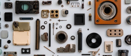 Set of gadget components and parts, Generative AI