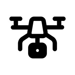 drone glyph icon