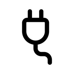plug glyph icon