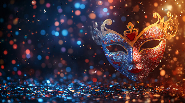 falling glittering confetti texture overlay background for festive event decoration