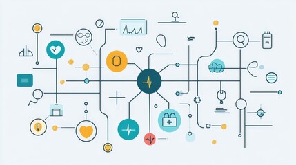 Healthcare Network Diagram.