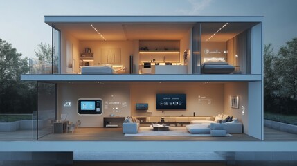 Smart Home Interior.