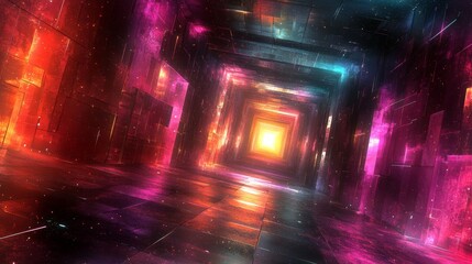 Neon Tunnel.