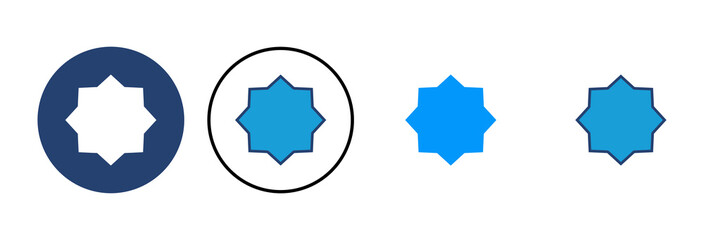 Fototapeta premium Badge icon vector. Awards icon. Achieve. Stamp