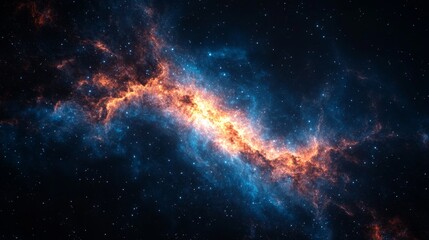 Fototapeta premium Cosmic Nebula.