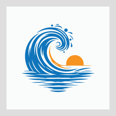 Fototapeta premium Wave Water wave