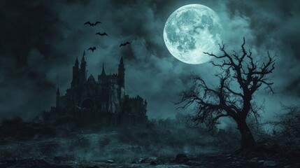 The concept of halloween day and national pumpkin day. Background for banner, ads, wallpaper, business, invitation, and many more