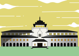 Historical  Illustration Vector