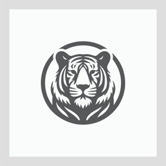 tiger head vector