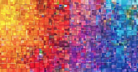 Fototapeta premium Abstract Colorful Mosaic Background