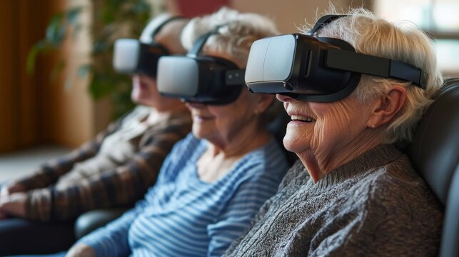 Seniors in VR.