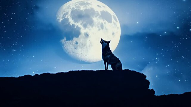 Wolves Howling At Night Images – Browse 82,627 Stock Photos