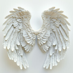 Angel Wings isolated White Background

