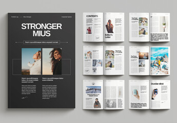 Corporate Magazine Template