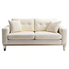 Comfortable White Settee for Modern Homes Perfect for Relaxation and Style Enhancement